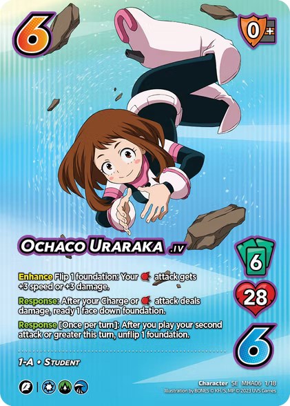 Ochaco Uraraka (1/18) [Jet Burn] | Cracking-Singles