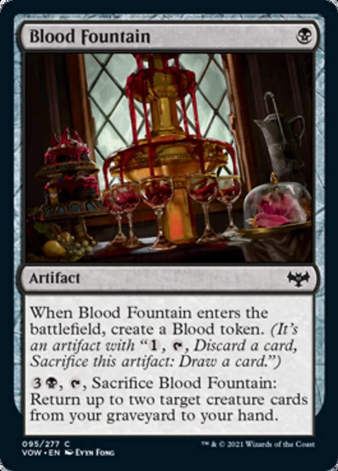 Blood Fountain [Innistrad: Crimson Vow] | Cracking-Singles