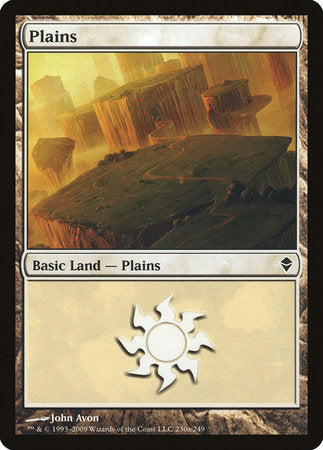 Plains (230a) [Zendikar] | Cracking-Singles