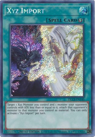 Xyz Import [DLCS-EN145] Secret Rare | Cracking-Singles