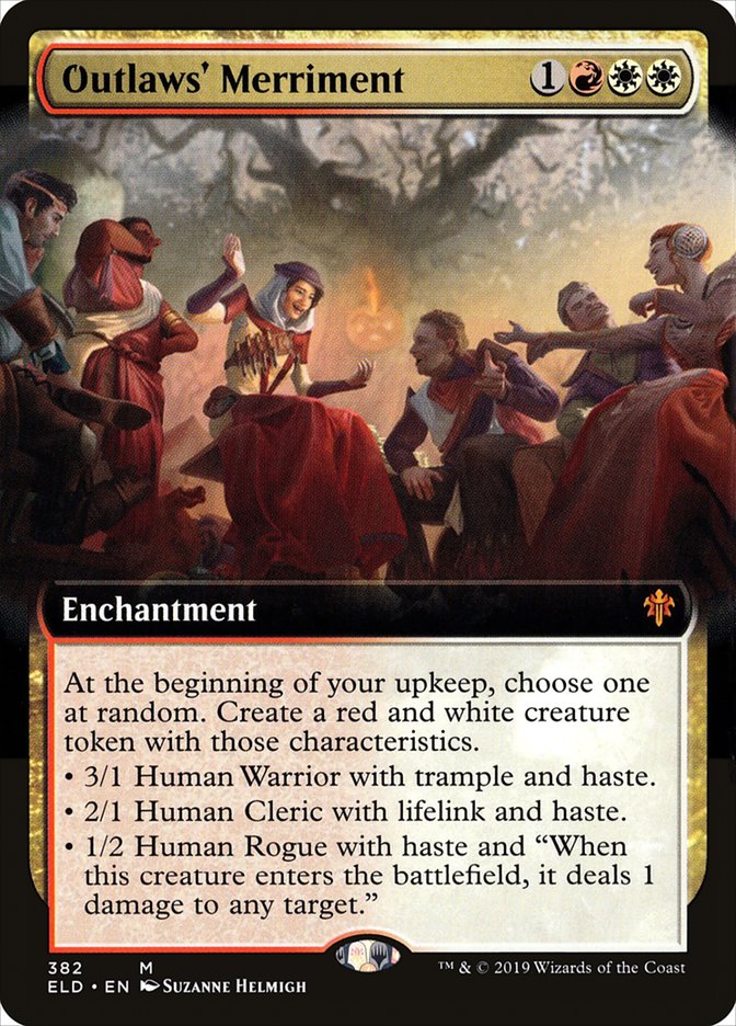 Outlaws' Merriment (Extended Art) [Throne of Eldraine] | Cracking-Singles