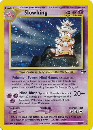 Slowking (14/111) [Neo Genesis Unlimited] | Cracking-Singles