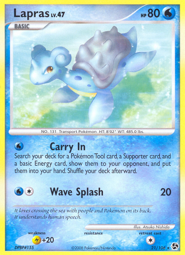 Lapras (21/106) [Diamond & Pearl: Great Encounters] | Cracking-Singles