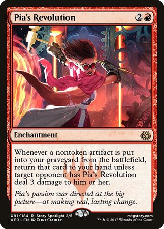 Pia's Revolution [Aether Revolt] | Cracking-Singles