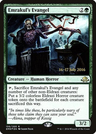 Emrakul's Evangel [Eldritch Moon Promos] | Cracking-Singles