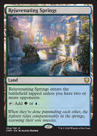 Rejuvenating Springs [Commander Legends] | Cracking-Singles