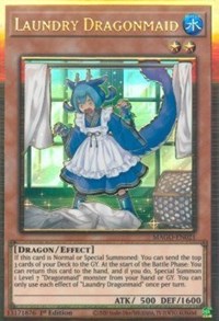 Laundry Dragonmaid [MAGO-EN021] Gold Rare | Cracking-Singles