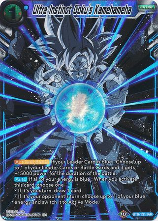 Ultra Instinct Goku's Kamehameha [BT9-131] | Cracking-Singles