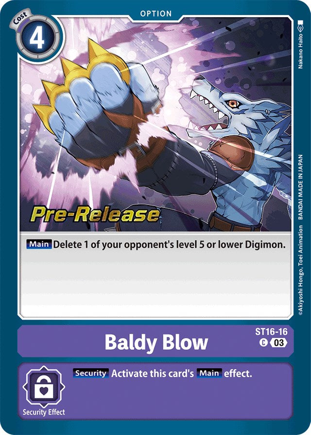 Baldy Blow [ST16-16] [Starter Deck: Wolf of Friendship Pre-Release Cards] | Cracking-Singles