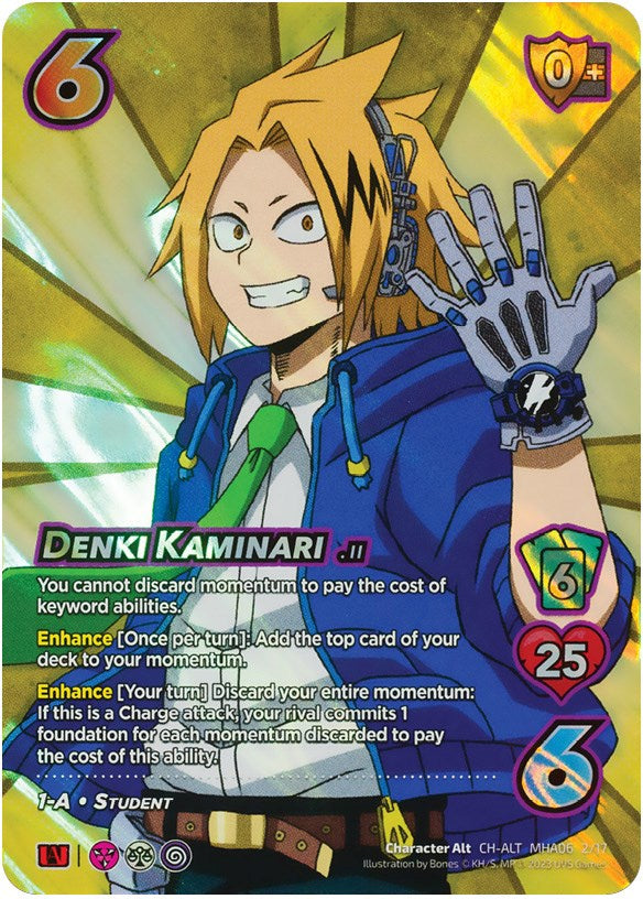 Denki Kaminari [Jet Burn] | Cracking-Singles