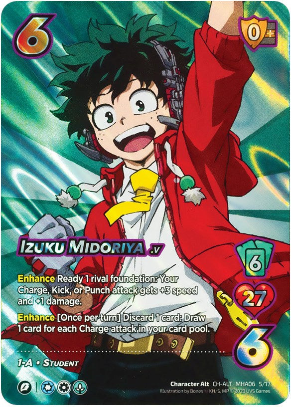 Izuku Midoriya (5/17) [Jet Burn] | Cracking-Singles