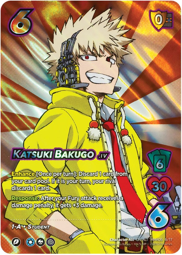 Katsuki Bakugo (6/17) [Jet Burn] | Cracking-Singles