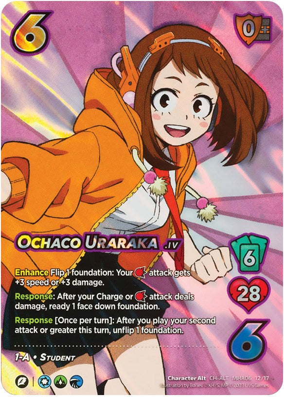 Ochaco Uraraka (12/17) [Jet Burn] | Cracking-Singles