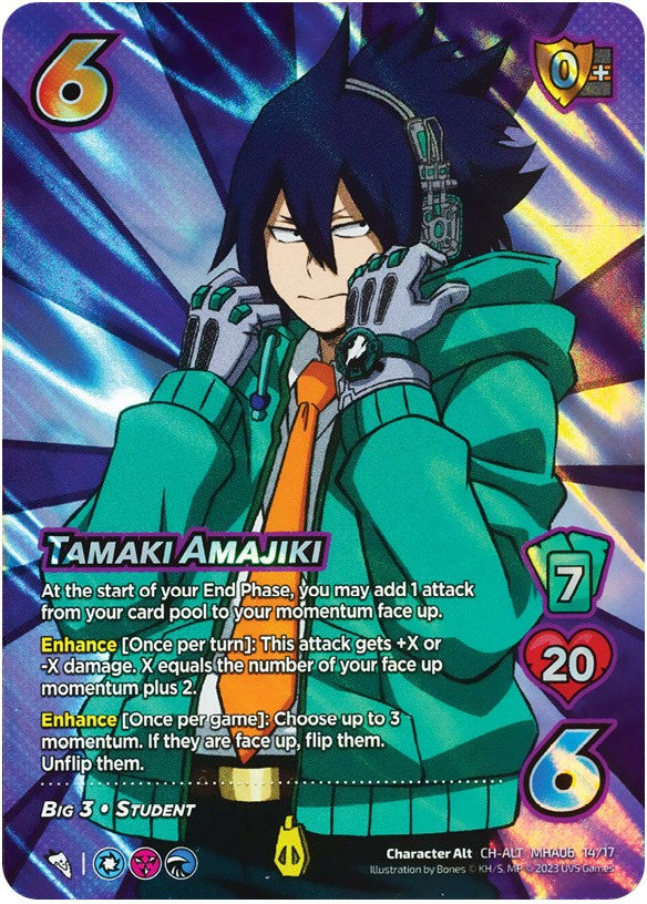 Tamaki Amajiki [Jet Burn] | Cracking-Singles