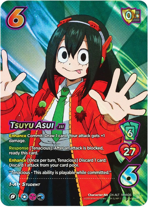 Tsuyu Asui (17/17) [Jet Burn] | Cracking-Singles