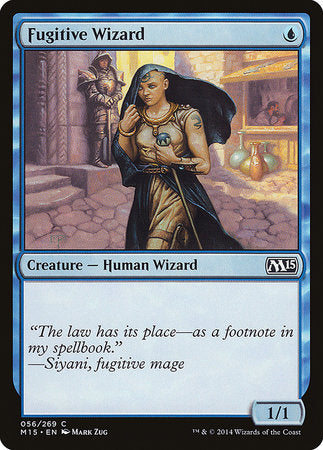 Fugitive Wizard [Magic 2015] | Cracking-Singles