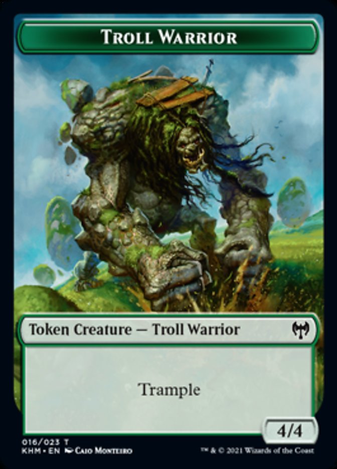 Troll Warrior Token [Kaldheim] | Cracking-Singles