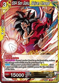 SS4 Son Goku, Saiyan Lineage [BT9-094] | Cracking-Singles