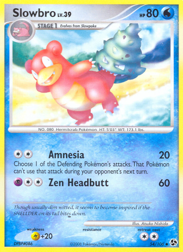 Slowbro (54/106) [Diamond & Pearl: Great Encounters] | Cracking-Singles