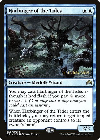 Harbinger of the Tides [Magic Origins Promos] | Cracking-Singles