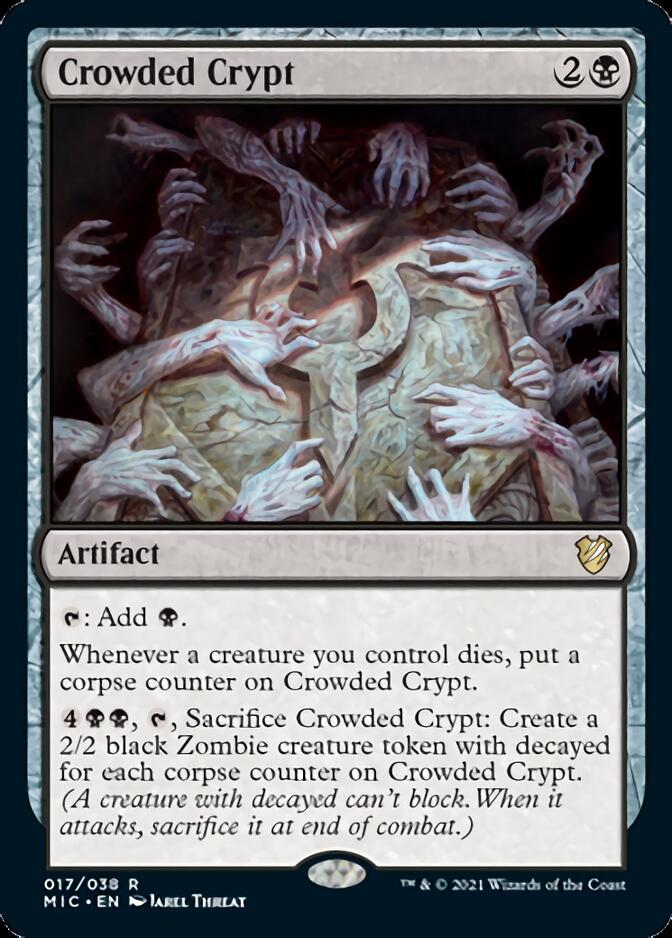 Crowded Crypt [Innistrad: Midnight Hunt Commander] | Cracking-Singles