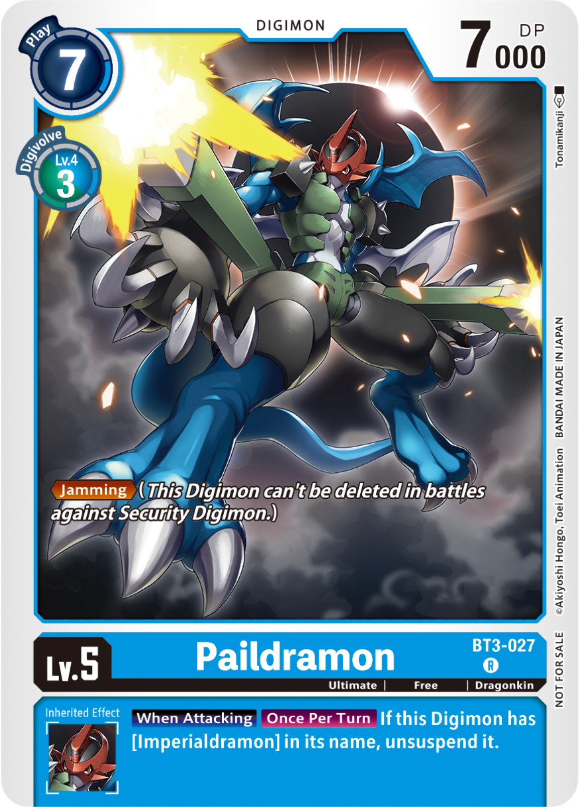 Paildramon [BT3-027] (NYCC 2023 Demo Deck) [Release Special Booster Ver.1.5] | Cracking-Singles