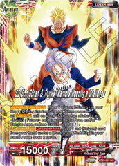 Son Gohan & Trunks // SS Son Gohan & Trunks, Warriors Meeting a Challenge (BT23-001) [Perfect Combination] | Cracking-Singles