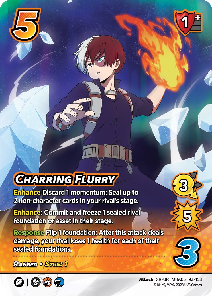 Charring Flurry (XR) [Jet Burn] | Cracking-Singles