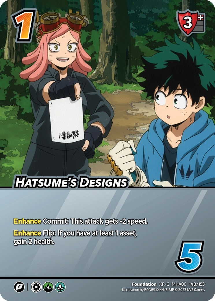 Hatsume's Designs (XR) [Jet Burn] | Cracking-Singles