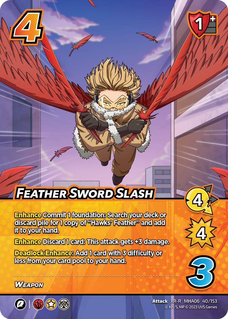 Feather Sword Slash (XR) [Jet Burn] | Cracking-Singles