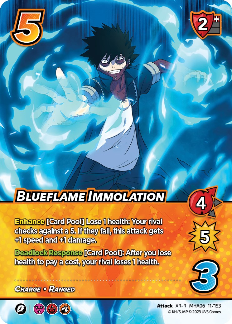 Blueflame Immolation (XR) [Jet Burn] | Cracking-Singles