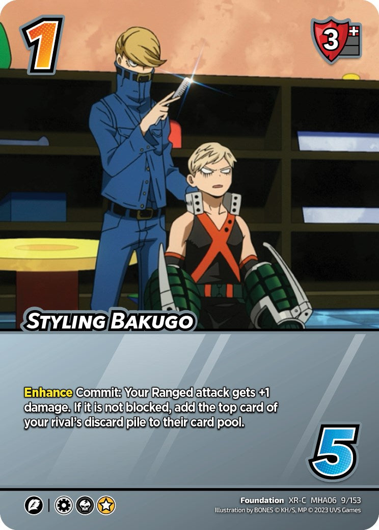 Styling Bakugo (XR) [Jet Burn] | Cracking-Singles