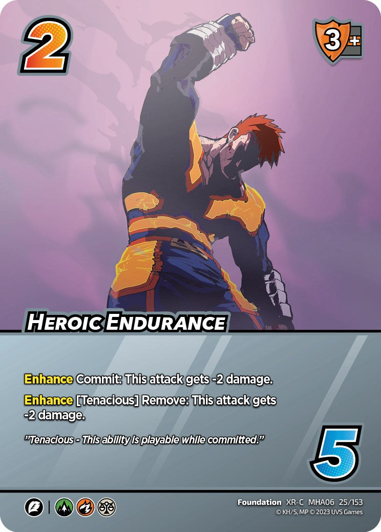 Heroic Endurance (XR) [Jet Burn] | Cracking-Singles