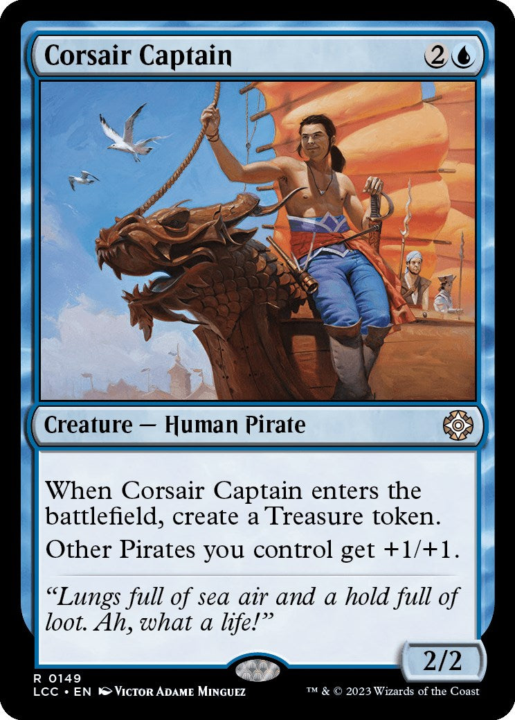 Corsair Captain [The Lost Caverns of Ixalan Commander] | Cracking-Singles