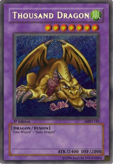 Thousand Dragon [MRD-143] Secret Rare | Cracking-Singles