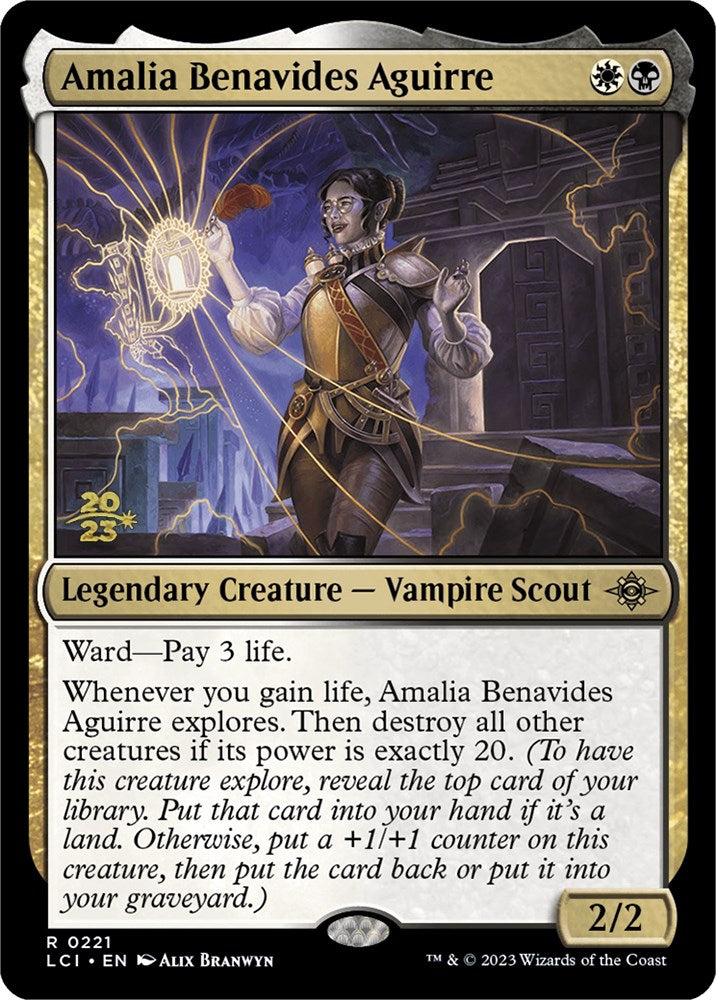 Amalia Benavides Aguirre [The Lost Caverns of Ixalan Prerelease Cards] | Cracking-Singles