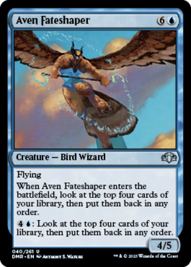 Aven Fateshaper [Dominaria Remastered] | Cracking-Singles