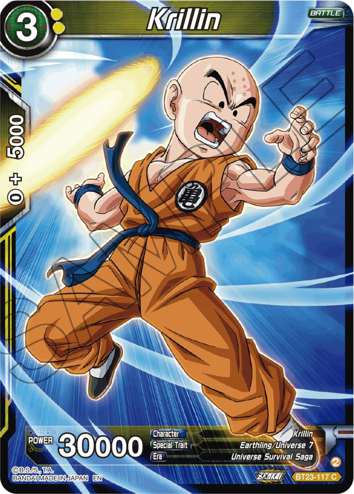 Krillin (BT23-117) [Perfect Combination] | Cracking-Singles