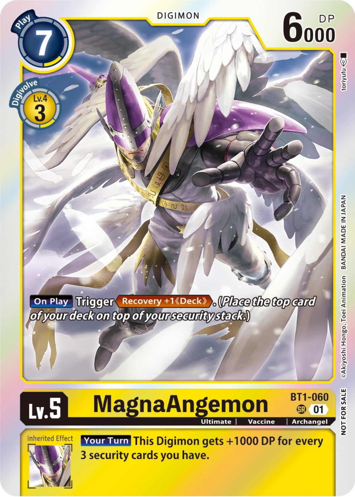 MagnaAngemon [BT1-060] (Blast Ace Double Pack Set) [Release Special Booster Ver.1.5] | Cracking-Singles