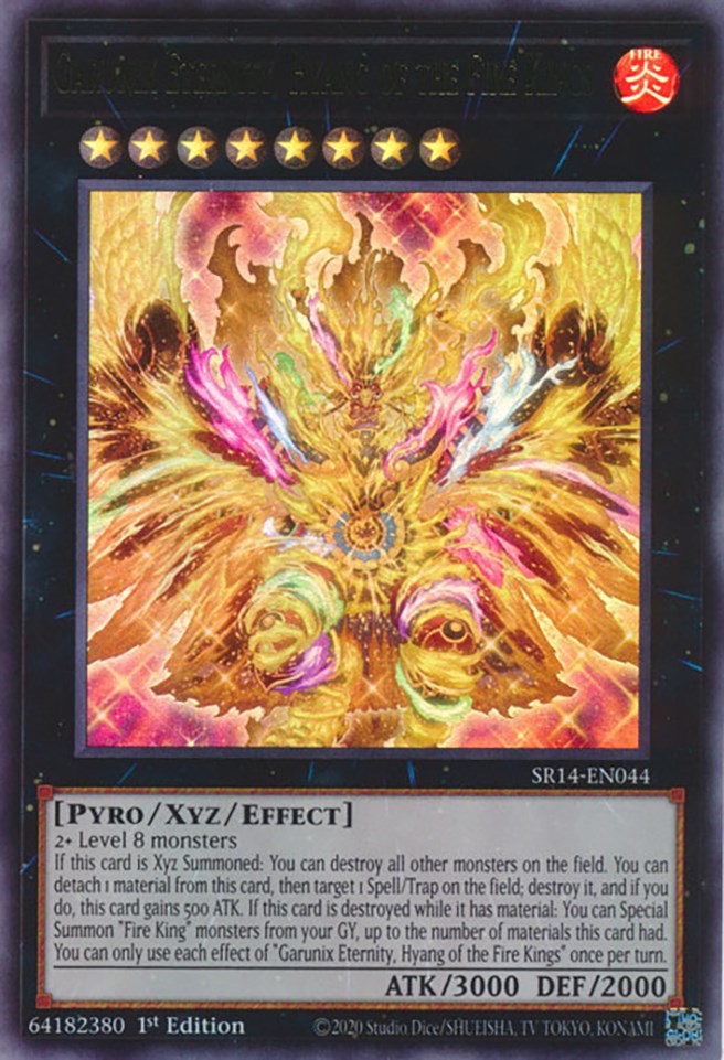 Garunix Eternity, Hyang of the Fire Kings [SR14-EN044] Ultra Rare | Cracking-Singles