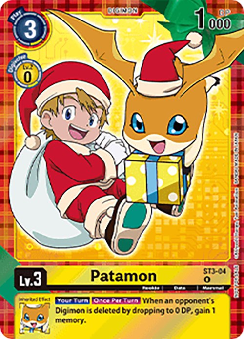 Patamon [ST3-04] (Winter Holiday 2023) [Starter Deck: Heaven's Yellow] | Cracking-Singles