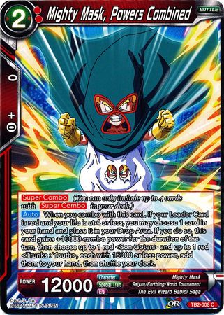 Mighty Mask, Powers Combined [TB2-008] | Cracking-Singles