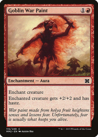 Goblin War Paint [Modern Masters 2015] | Cracking-Singles