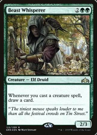 Beast Whisperer [Guilds of Ravnica Promos] | Cracking-Singles