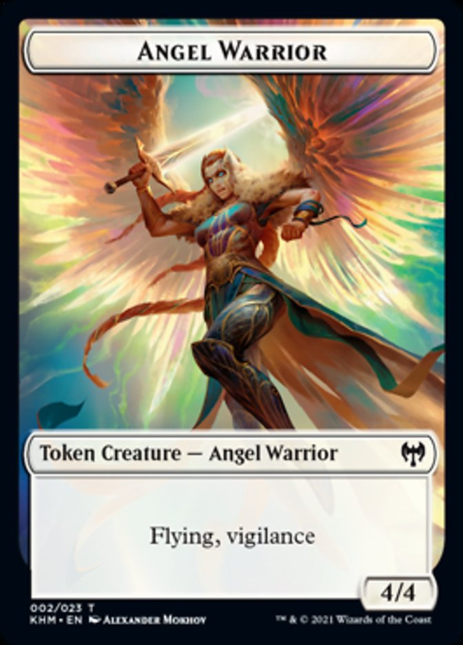 Angel Warrior Token [Kaldheim] | Cracking-Singles