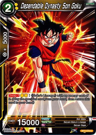 Dependable Dynasty Son Goku [BT4-078] | Cracking-Singles