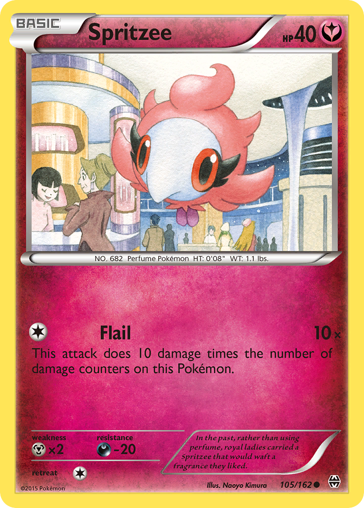 Spritzee (105/162) [XY: BREAKthrough] | Cracking-Singles