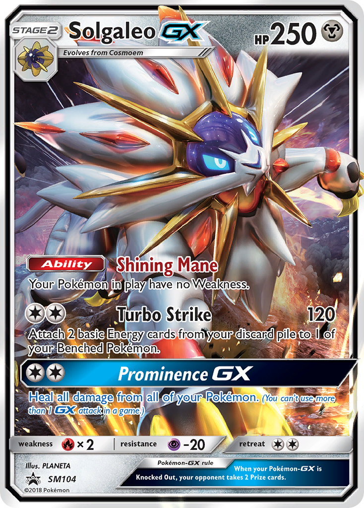 Solgaleo GX (SM104) [Sun & Moon: Black Star Promos] | Cracking-Singles