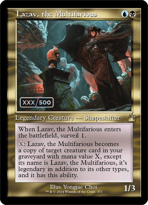 Lazav, the Multifarious (Retro) (Serialized) [Ravnica Remastered] | Cracking-Singles