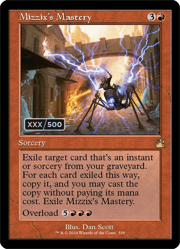 Mizzix's Mastery (Retro) (Serialized) [Ravnica Remastered] | Cracking-Singles